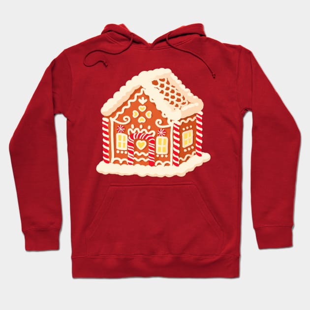 Gingerbread House - Christmasm Cookies - ticker Hoodie by NOSSIKKO